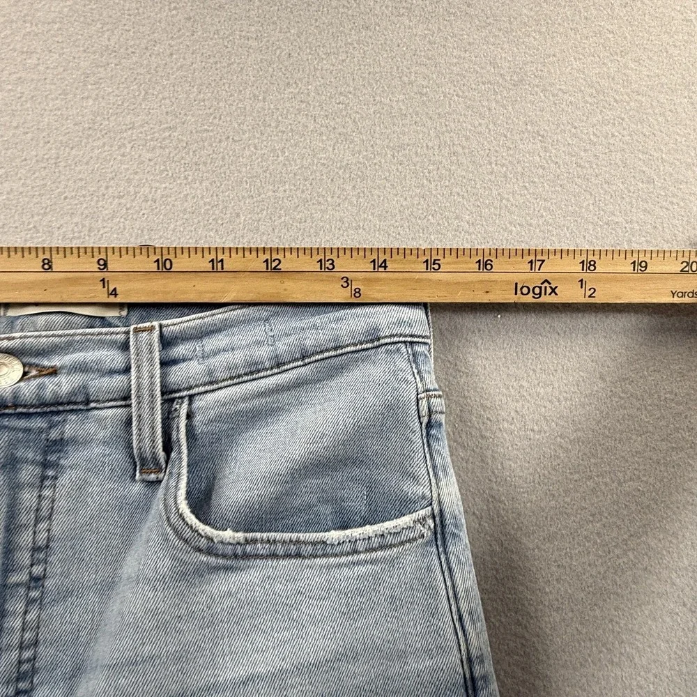 Madewell Perfect Vintage Straight Jeans Womens 28 Light‎ Wash High Rise 30x28